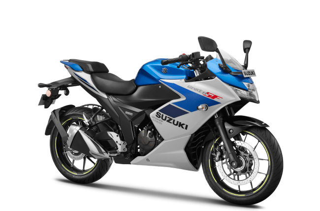 Suzuki Gixxer SF 250 in Metallic Matte Stellar Blue