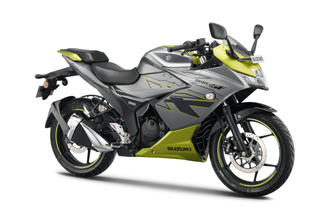 Suzuki Gixxer SF in Glass Sparkle Black