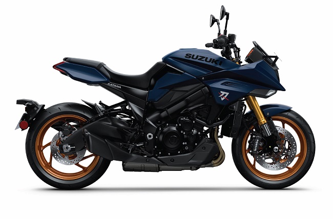 Suzuki Katana in Metallic Stellar Blue