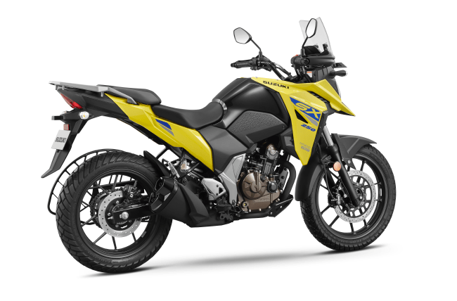 Suzuki V-Strom SX in Champion Yellow